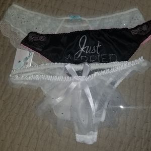 Set of 3 Bridal Panties